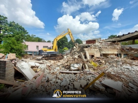 รับรื้อถอนอาคาร ปทุมธานี